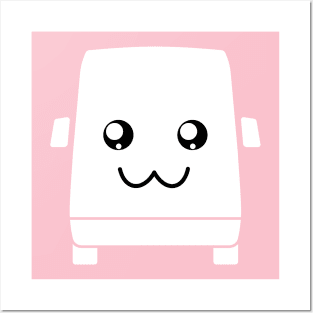 Cute Van Smile Posters and Art